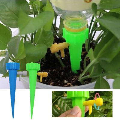 【CW】 Drip Irrigation System Watering Spike for Greenhouse Garden Adjustable Dripper Device