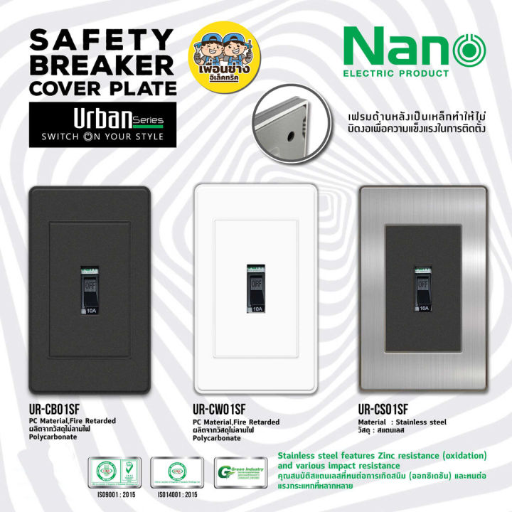 nano-ฝาครอบเบรกเกอร์-urban-series-หน้ากากครอบเบรกเกอร์-กล่องเบรกเกอร์-เบรกเกอร์-เบรคเกอร์-breaker