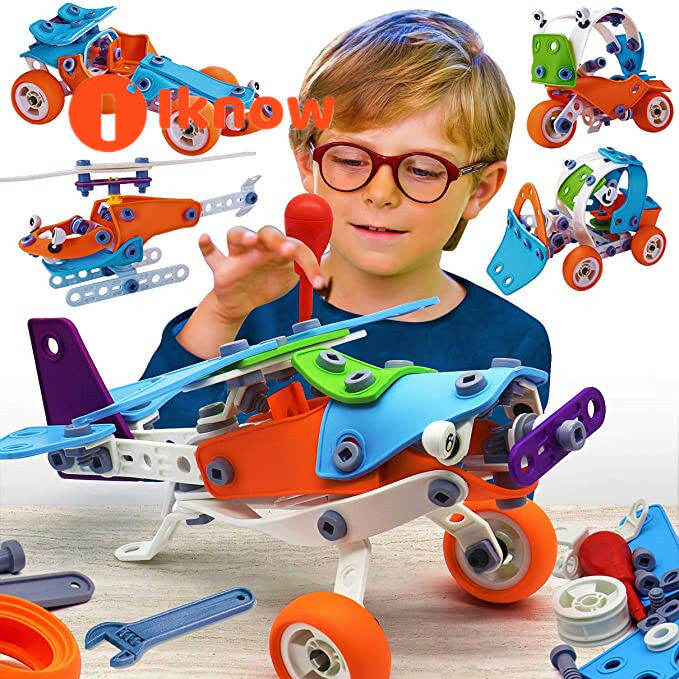 I know Building Toys for Boys Age 68 Year Old Boy Gift Educational