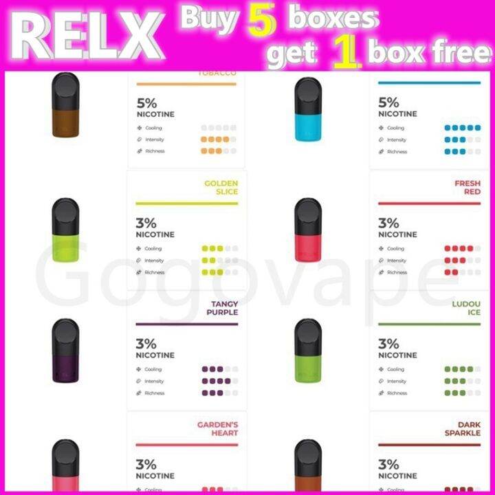 Relx Infinity Pods 3 in 1 Vape Juice Relxpods Vape Pods【3in1 / buy5 get