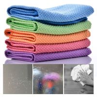 30x40cm Soft Microfiber Cleaning Towel Absorbable Glass Kitchen Cleaning Cloth Wipes Table Window Car Towel Microfiber Towel