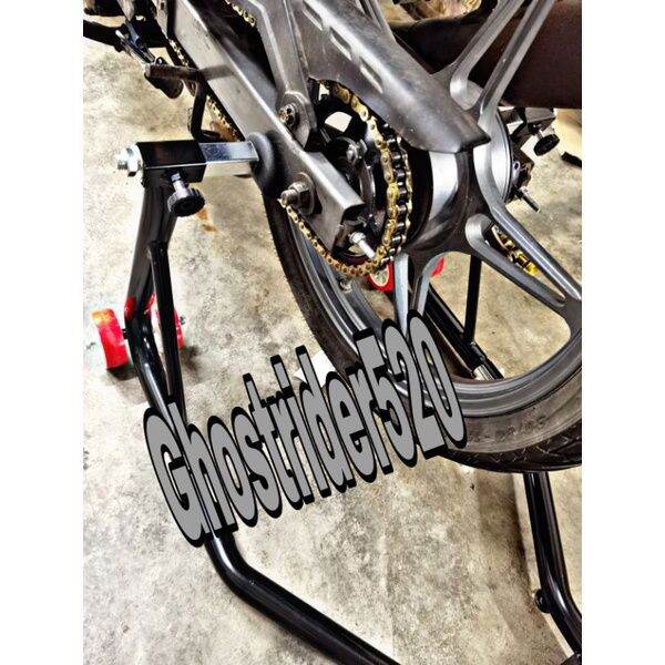 paddock stand 2 IN 1 UNIVERSAL HEAVY DUTY SWING ARM/BOBBIN Lazada