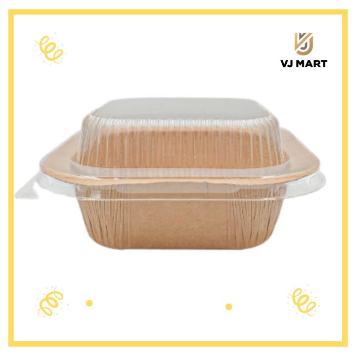 U-Tray 100 สีน้ำตาล พร้อมฝา