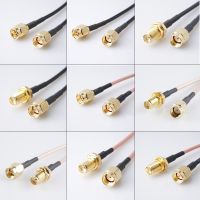 hot■❅  RG316 RG174 Male to Female RPSMA Bulkhead Extension Coax Pigtail Cable WIFI 3G Antenna