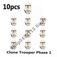 10 Buah โคลนทรูปเปอร์ Fase 1 2. 2. 501St Legion Trooper Blok Bongkar Pasang X021 XP262 Figur Si Mini Mainan