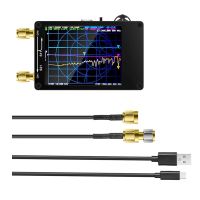 1Set VNanoVNA Vector Network Analyzer 50KHz -900KHz Antenna Network Analyzer Black