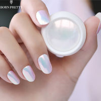 BORN PRETTY Mermaid Nail Glitter Pigment Powder Pearl Shell Shimmer Glimmer Dust Pretty Laser Art Decorations Ongles Gliter