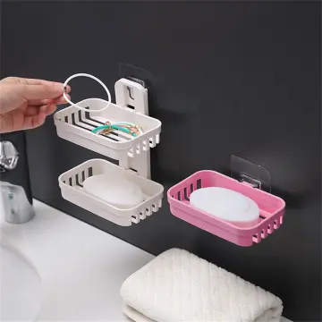 Taili Bathroom Accessories Basket Hanging Shelf Shower Shampoo Holder  Vacuum Suction Storage Organizer Bath Shelf Caddy Basket - China Plastic  Holder and Plastic Storage Organizer price