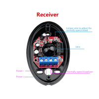 ไฟสัญญาณเดี่ยวไม่มีหรือวิทยุนาฬิกาปลุก NC อินฟราเรดสำหรับการควบคุมการเข้าถึงสำหรับประตูอัตโนมัติสำหรับประตูถนนปลอดภัยเครื่องตรวจจับอินฟราเรด
