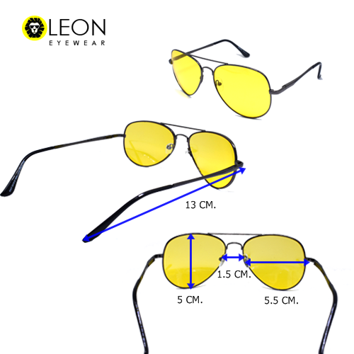 leon-eyewear-แว่นเลนส์เหลือง-แว่นตาขับรถตอนกลางคืน-night-drive