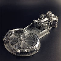 MMZ MODEL NANYUAN 3D Metal model kit 1:1000 STPETERS BASILICA Assembly Model DIY 3D Laser Cut Model puzzle toys for adult