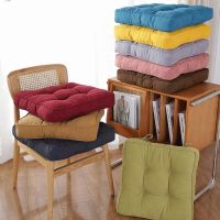 ♕✧ Square Corduroy Chair Soft Pad Thick Seat Cushion For Dining Patio Home Office Indoor Outdoor Garden Sofa Buttocks Cushion