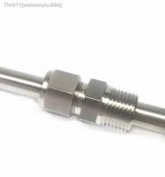 ♝♞ Through Hole 6mm OD x 1/4 BSPT Male 304 Stainless Steel Compression Union Connector Pipe Fitting