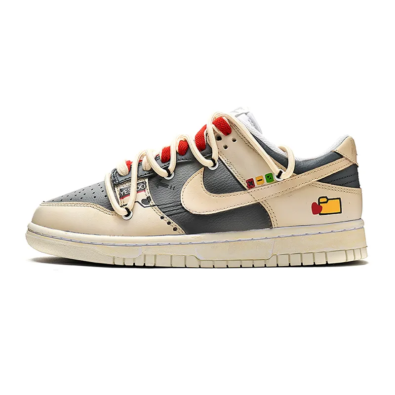 toetje Sobriquette orkest Nike Dunk Low520 Theme Customized Deconstructing Double Shoelaces Retro  Distressed Video Game Sports Casual Shoes for Men and Women | Lazada PH