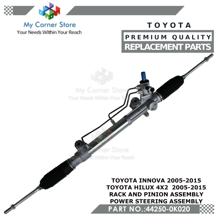 TOYOTA INNOVA / HILUX 4X2 (5 STUD RIM 1A272) 2005-2015 REPLACEMENT RACK ...