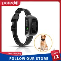 9 Levels Pet Dog Rechargeable Anti Bark Control Collar Training Waterproof Stop Barking Dog Ultrasonic Training No Bark Collar