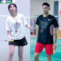 Victor YONEX In the summer of 2023 the new YY quick-drying short-sleeved t-shirts for men and women with the badminton sport suits Lin game training shirts