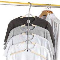 Aço Inoxidável Multilayer osso Forma Rack De Armazenamento De Roupas Grampos De Lavanderia Guarda-Roupa Permanente Secador De Roupa