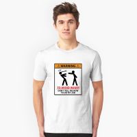 Warning To Avoid Injury Mens Funny Builder Mechanic Engineer T Shirt Dad Gift Personality Men Tshirt Gildan