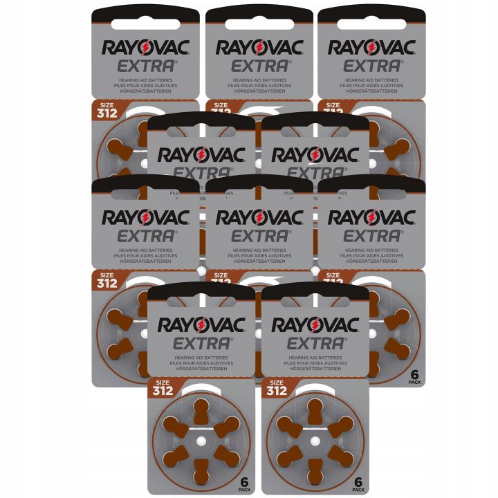 ของแท้100-รุ่นใหม่-ถ่านเครื่องช่วยฟัง-rayovac-a312-312-pr41-ราคาส่ง-10แพค-60ก้อน-แบตเตอรี่เครื่องช่วยฟัง-ถ่านใส่เครื่องช่วยฟัง-ถ่านเครื่องฟัง-ถ่านเครื่องช่วยฟัง-ถ่านหูฟังคนแก่-ถ่านอุปกรณ์ช่วยฟังนำเข้า