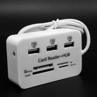 ✣卐 Best Price Micro USB Hub Combo 2.0 3 Ports Card Reader High Speed Multi USB Splitter Hub All In One For PC Computer Accessories