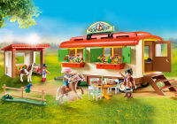 Playmobil 70510 Pony Farm Pony Shelter with Mobile Home โพนีฟาร์ม คอกโพนี่พร้อมบ้านเคลื่อนที่