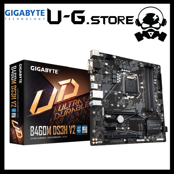 GIGABYTE MOTHERBOARD B460M DS3H V2 INTEL H470 EXPRESS CHIPSET ...