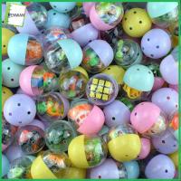 RENWAN ตลก ของขวัญเด็ก ของตกแต่งงานปาร์ตี้ Capsule Egg Ball Gacha Ball Surprise Egg ของเล่นหุ่นจำลอง