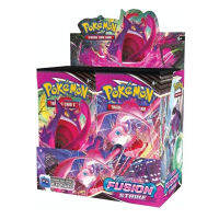 360PCS English Pokemon TCG: Sword Shield Fusion Strike Booster Box คอลเลกชันการ์ด