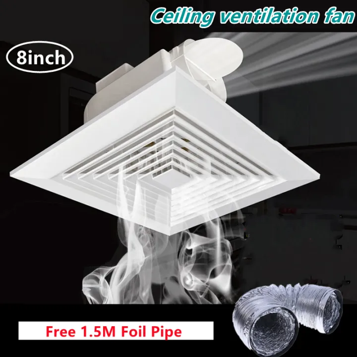 8inch Bathroom Ventilation Fan Ceiling Ventilation Fan For Bathroom ...