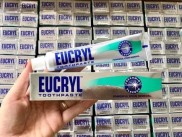 Kem Đánh Răng Bạc Hà Trắng Răng Eucryl Toothpaste 62g