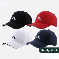 J.LINDERBERG GOLF Men Women Sports Ball Cap Quick-Drying Hat Casual Ventilation Hole Sun