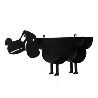 Metal Free Standing Toilet Tissue Holder Space Saving Dog Sheep Shaped Roll Paper Decorative Rack Bathroom Product