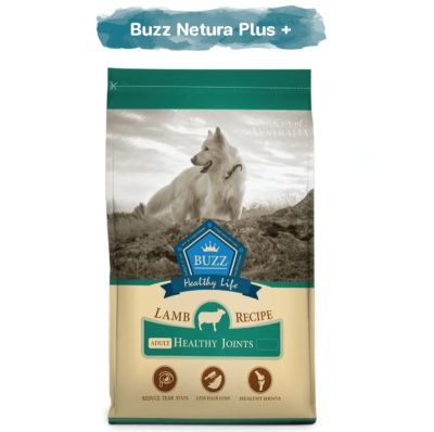 Buzz Healthy life (Healthy Joints) อาหารสุนัขพรีเมียม สูตรเนื้อแกะแท้ บำรุงข้อกระดูก 1.2 Kg (เม็ดเล็ก)