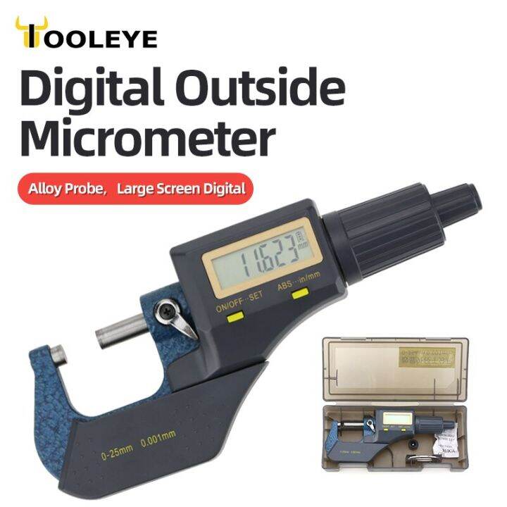 Electronic Micrometers Outside Measurement For Gauges Meter Micro Tools