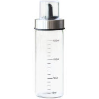 Practical Leak Proof Condiment Bottle High Borosilicate Glass Oil Vinegar Soy Sauce Bottle Kitchen Supply 150300450ml
