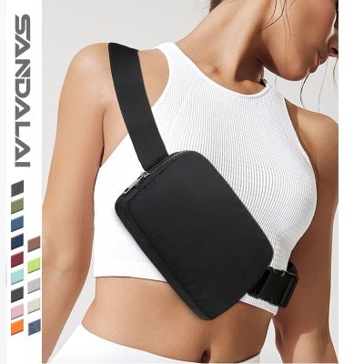 Casual Waist Bag Waterproof Portable Pack Zipper Chest Bag Outdoor Sports Crossbody Bag Casual Travel Belt Bag Running Belt