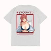 【HOT】T-Shirtเสื้อยืด ลายอนิเมะ Waifu POWER MAKIMA CHAINSAW MAN Counter Waifu สําหรับผู้ชาย S-5XL100%cotton