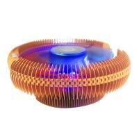 [มาใหม่ล่าสุด] พัดลมเครื่องดูดน้ำหม้อน้ำร้อน CPU LED สีฟ้าประสิทธิภาพสูงเครื่องทำความเย็น CPU