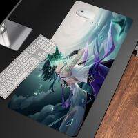 2023 Genshin Impact 90x40 Large Mouse Pad Gaming Accessories X PC Laptop Gamer Mousepad Anime Antislip Mat Keyboard Desk Mat Carpet