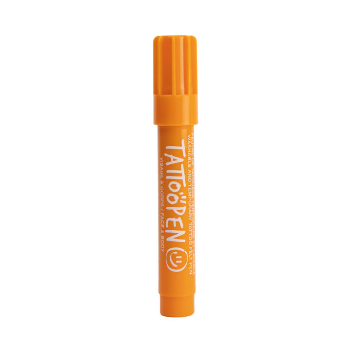 nailmatic-kids-ปากกาเพ้นท์หน้า-tattoo-pen-สีส้ม