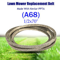 เข็มขัดสามเหลี่ยมห่อแห้งสำหรับ Mtd 754-0215 //?54-0225เครื่องตัดหญ้า954-02251/2Quot; X70quot; ชิ้นส่วน A68เคฟลาร์ V-เข็มขัดสำหรับ Ayp 62828