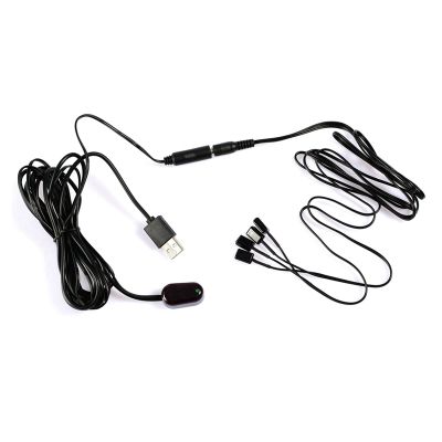 Infrared Extension Cable 1Pc IR Receiver + 4Pc IR Emitter Emitters Repeater Kit Infrared Remote USB Adatper