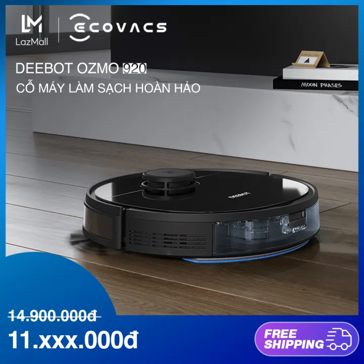 Robot Hút Bụi Lau Nhà Thông Minh Ecovacs Deebot Ozmo 920