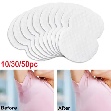 T-shirt Shape Sweat Pads Washable Dress Clothing Perspiration Deodorant Pads  Armpit Care Sweat Absorbent Pad Deodorant for Women