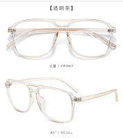 【COD/Ready Stock】Men Eyewear Glasses ใหม่ผู้ชาย TR90 แสงอัลตร้าแว่นตาแว่นตาสบายธุรกิจตารางแบนเปลี่ยนเลนส์สายตาสั้นกรอบสำหรับผู้ชาย