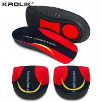 ◐☫✸ Ultra Light Sports Running Heel Pad Insoles For Shoes Orthopedic Flat Feet Heel Cup Pain Relief For Plantar Fasciitis Cushion