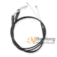 Motorcycle Throttle Oil Cables Line Accelerator Cable For Harley FLSTF FAT BOY