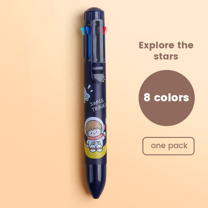 หลายสีกดปากกาลูกลื่นปากกาหลายสีในหนึ่งเจลปากกาปั่นปากกา-s-niper-ปากกาปากกาลูกลื่น
