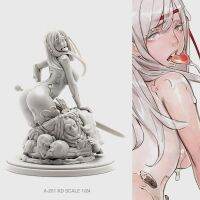 1/24 Resin Figure Kits Goddess with long sword Self-assembled A-201